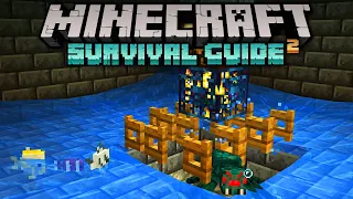 Triple Cave Spider Spawner XP Farm! ▫ Minecraft Survival Guide (1.18 Tutorial Let's Play) [S2 Ep.25]
