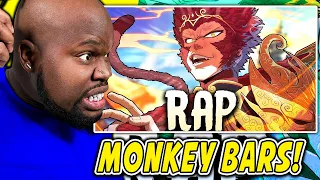 MONKEY BARS! | SUN WUKONG RAP | "Light of the Sun" | RUSTAGE ft. Johnald [REACTION]