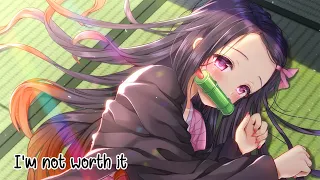 Nightcore - I'm Not Worth It