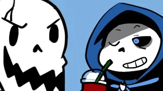 Christmas Party AU Part 26 (The One Where Fell!Papyrus and Reaper!Sans Bond) (Undertale Comic Dub)