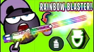 Surviv.io RAINBOW BLASTER vs AIMBOTS! (Survivio St Patrick's Day Update)