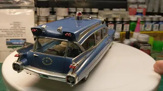 1959 Cadillac raised roof ambulance.