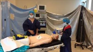 Réanimation d'un arrêt cardiaque en simulation par des enfants