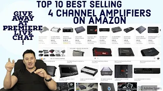 Top 10 best selling 4 Channels Power Amplifier on Amazon