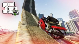 CRAZY GTA 5 RAMP STUNTS! - (Stunt Course)