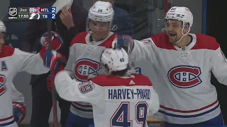 Rafael Harvey-Pinard Scores Goal In NHL Debut