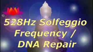 3Hours Relaxing Instrumental Meditation Music / 528Hz Solfeggio DNA Repair, Miracle, Zen, Spa.  ☆85