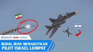 ISRAEL F-351 FIGHTER PILOT TRIED TO JUMP AWAY FROM IRANIAN MISSILE BUT FAILED!