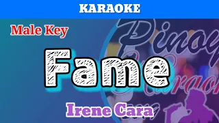 Fame by Irene Cara (Karaoke : Male Key)