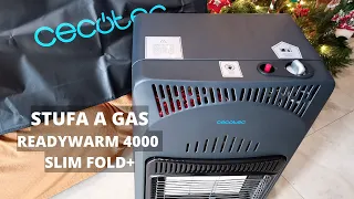 Stufa a gas Readywarm 4000 slim fold+