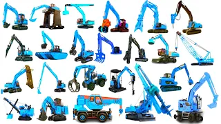 Types Of Excavators | Excavator Amphibi, Long Excavator, Drag Line Excavator, Excavator Riper,