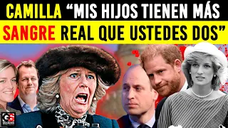 Camilla OTORGA Títulos REALES a Sus Hijos por encima de William y Harry “Mis Hijos SERÁN REYES”