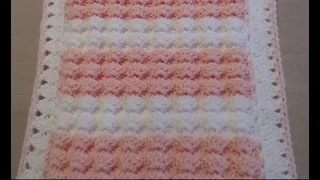 How to Crochet a 3D Reversible Puff Shell Blanket (Part 2)