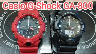 Casio G-Shock GA-800 - почему взял две одинаковые модели?