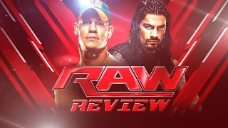 WWE RAW 1/18/16 REVIEW - Brock Lesnar Roman Reigns On Chris Jericho’s Highlight Reel