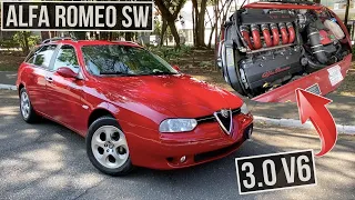 ALFA ROMEO SW COM MOTOR V6 DE 3 LITROS: salvem as peruas | Garagem Drops #115