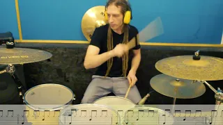 Rammstein - Mutter (drum cover and score)