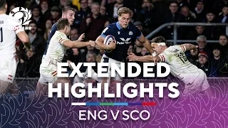 EXTENDED HIGHLIGHTS | Scotland Claim a Third Successive Calcutta Cup | England v Scotland