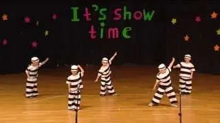 4 years boys performing "Jailhouse Rock"