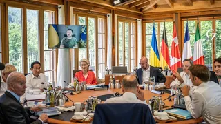 G-7-Gipfel in Elmau: Selenskyj bittet um umfangreiche Hilfe für Ukraine