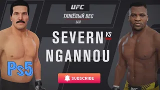 Dan Severn VS Francis Ngannou / UFC4 #ps5 / Встреча чемпионов юфс