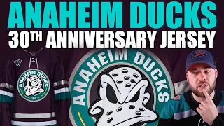 Anaheim Ducks Adidas 30th Anniversary Jersey