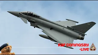 LIVE Streaming from RAF Coningsby - Afternoon Action from the Eurofighter Typhoons #watchnow