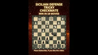 Sicilian Defense | Tricky Checkmate | Chess Openings | Chess Tricks | Chess Game | Learn Chess
