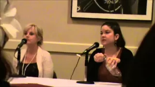 Rosario + Vampire Voice Actor Panel with Tia Ballard and Colleen Clinkenbeard at Anime Odyssey 2013
