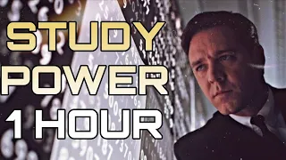 Study with A Beautiful Mind | 1 Hour Ambience