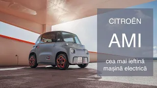 Citroen AMI - o mașină care poate fi condusă de la 16 ani