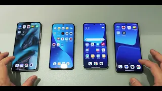 Xiaomi 13 Pro vs Xiaomi 13 vs Xiaomi 12 Pro vs Xiaomi 12