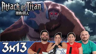 Attack on Titan 3x13 Group Reaction | "The Town Where Everything Began"