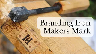 Branding Iron Makers Mark On Wood - Mick Rand