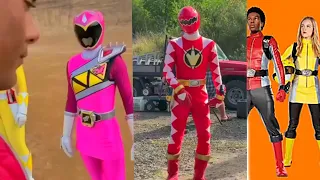 Dino Charge Beast Morphers Behind The Scenes with Dino Thunder Mighty Morphin Red War