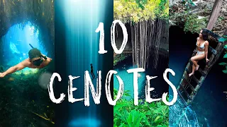 The TOP ten BEST CENOTES near Tulum