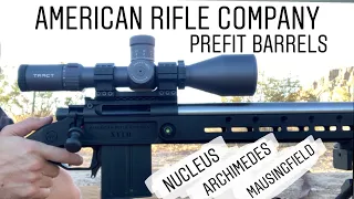 American Rifle Company Prefit Replacement Barrels! Preferred Barrels Fixed Shoulder