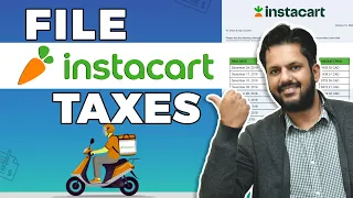 How to File Taxes for Instacart Shoppers | Tax Deductions and Write-Offs!