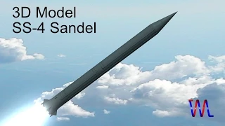 3D Model: Russian SS-4 Sandel