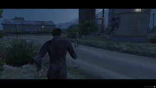 Michael Myers chases Fingel Dan GTA V RP nopixel (TTV Burn)