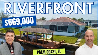 Luxurious Riverfront Homes In Florida With Private Boat Docks #floridarealestate