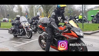 Bruxelles 10/04/2021 | Départ manifestation motos ✌🏾