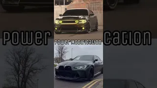 Dodge Charger Hellcat VS BMW M3 G80 Competition.