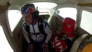 Прыжок с парашютом Статик-лайн!