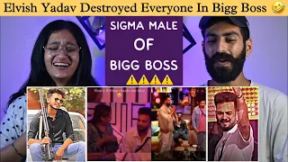 Reaction On : Elvish Yadav Thug Life + Attitude Moments In Bigg Boss | Elvish Yadav Bigg Boss