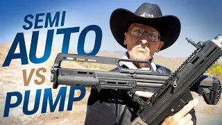 Semi Auto vs Pump Action Bullpup Shotgun Showdown
