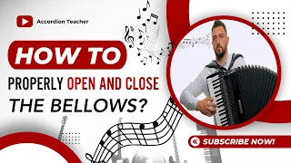 How to properly open and close the bellows?