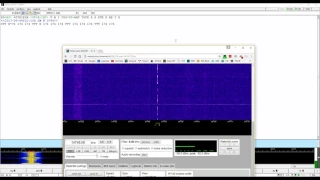 Russian M12 CW number station at 10617 kHz (short message)