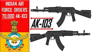 IAF Signs Emergency Deal For 70,000 AK-103 Assault Rifles With Russia
