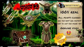 Shadow fight 2 how to get Monk set | 100% real  | VOLT GAMING